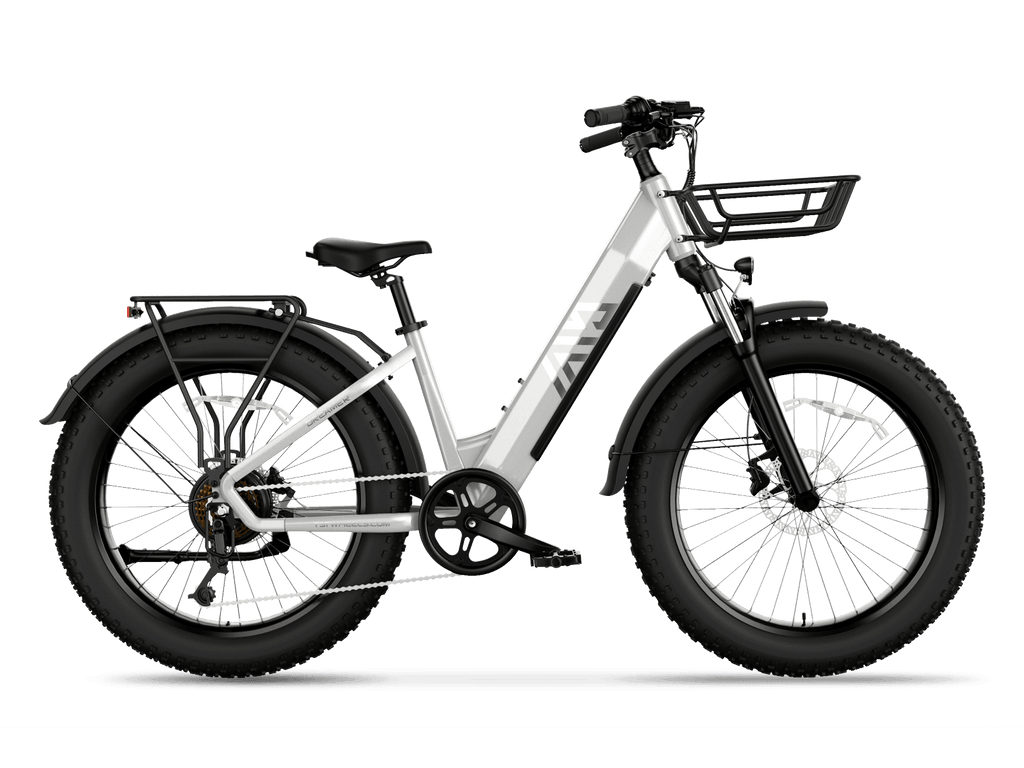 TST® Dreamer 26" Step-Thru Fat Tire Electric Bike