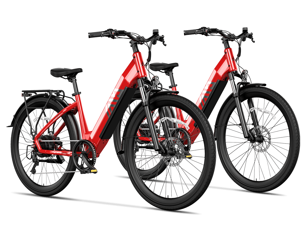 TST® Combo Sale Surfer 27.5" Step-Thru Commuter eBike