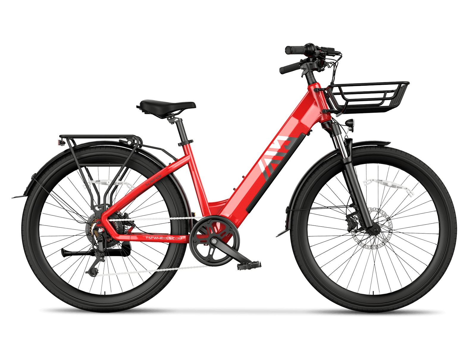 TST® Surfer 27.5" Step-Thru Commuter eBike