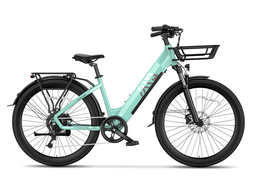TST® Combo Sale Surfer 27.5" Step-Thru Commuter eBike