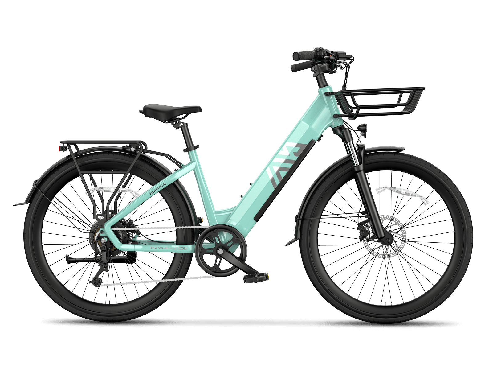 TST® Combo Sale Surfer 27.5" Step-Thru Commuter eBike