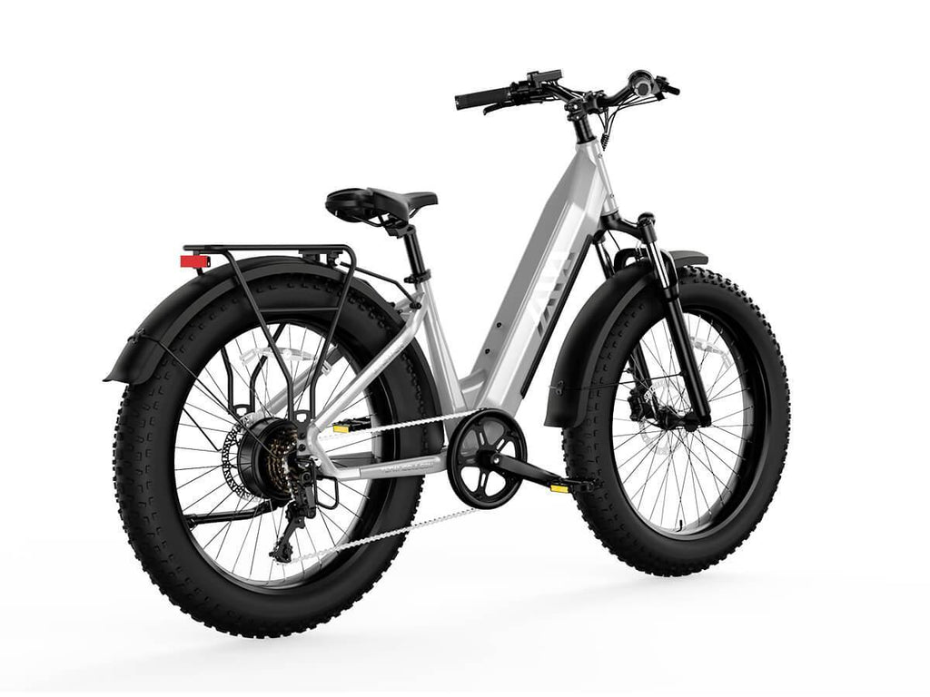 TST® Dreamer 26" Step-Thru Fat Tire Electric Bike