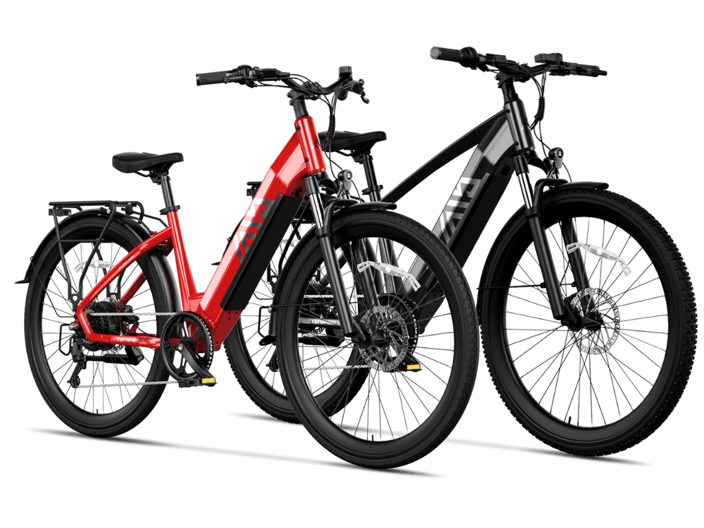 TST® Combo Sale Flyer+Surfer 27.5" Commuter Convenience Electric Bike