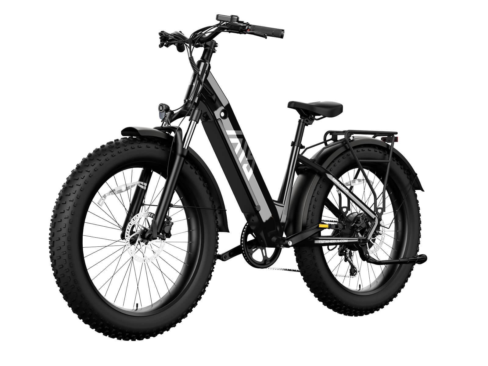 TST® Combo Sale Dreamer 26" Step-Thru Fat Tire Electric Bike