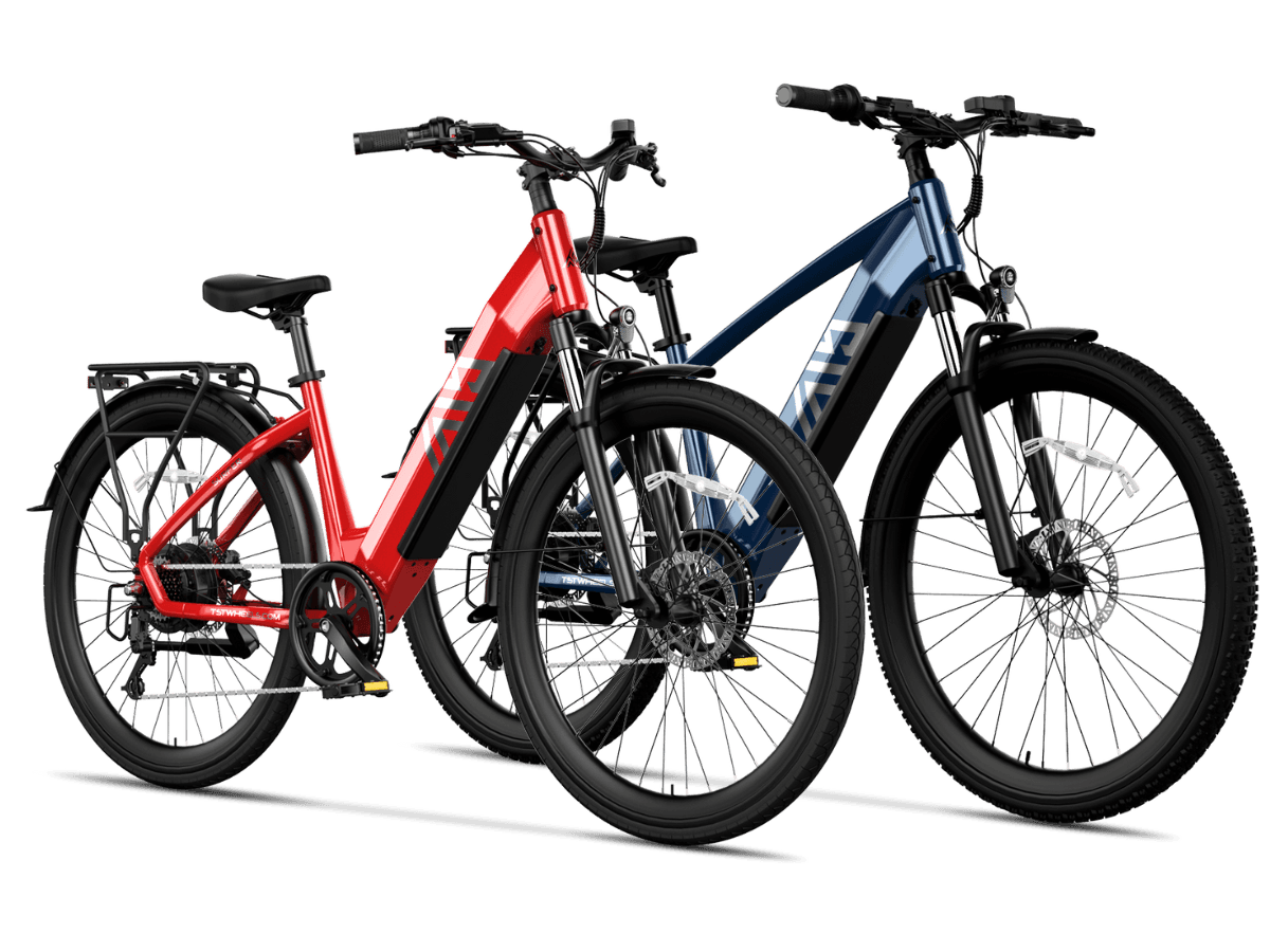 TST® Combo Sale Flyer+Surfer 27.5" Commuter Convenience Electric Bike