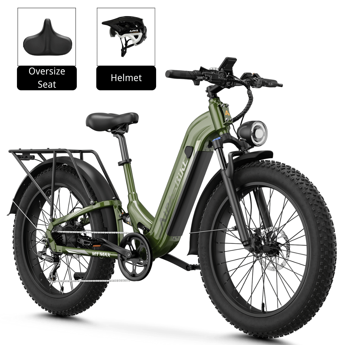 Aipas® M1 Max Hydraulic Brakes Ebike