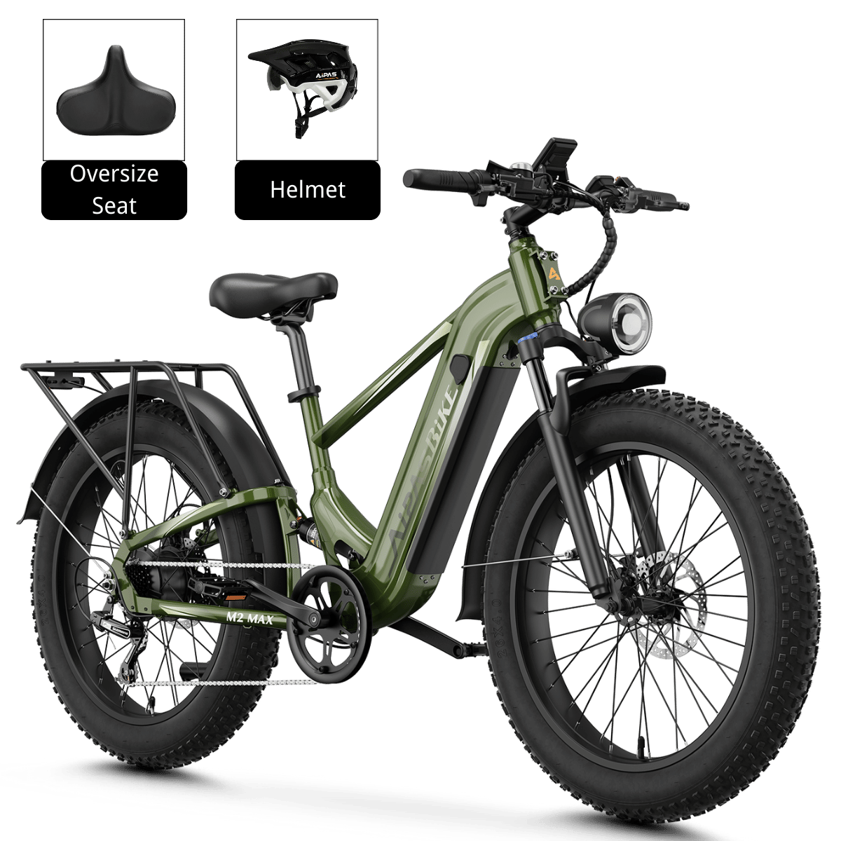 Aipas® M2 Max Hydraulic Brakes Ebike