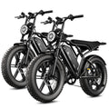 TST® Combo Sale R002 20" Full Suspension Moped-Style Ebike